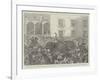 Centenary Birthday Festival of King Ludwig I at Munich, Disaster of Frightened Elephants-null-Framed Giclee Print