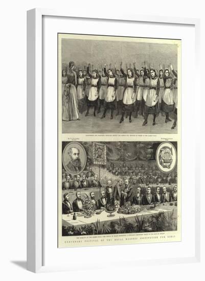 Centenary Festival of the Royal Masonic Institution for Girls-null-Framed Giclee Print