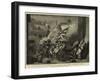 Centenary of the Battle of Jersey, The Death of Major Pierson-John Singleton Copley-Framed Giclee Print