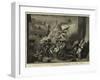 Centenary of the Battle of Jersey, The Death of Major Pierson-John Singleton Copley-Framed Giclee Print