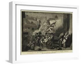 Centenary of the Battle of Jersey, The Death of Major Pierson-John Singleton Copley-Framed Giclee Print