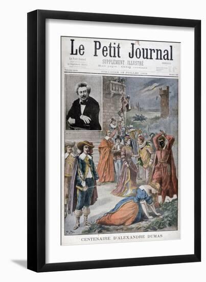 Centenary of the Birth of Alexandre Dumas, 1902-Yrondy-Framed Giclee Print