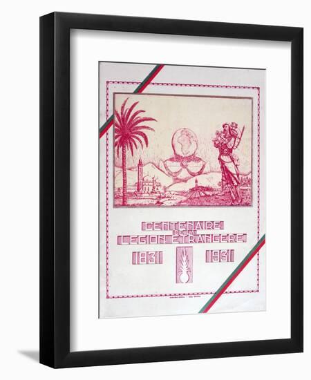 Centenary of the French Foreign Legion, 1931-Roidot-Framed Giclee Print