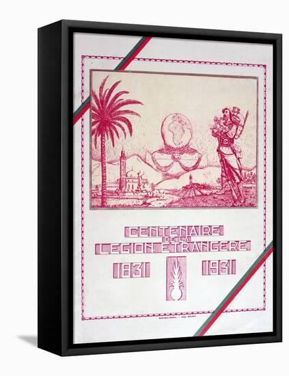 Centenary of the French Foreign Legion, 1931-Roidot-Framed Stretched Canvas