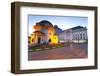 Centenary Square, Hall of Memory, Baskerville House, the New Library, Birmingham, England, United K-John Guidi-Framed Photographic Print