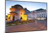 Centenary Square, Hall of Memory, Baskerville House, the New Library, Birmingham, England, United K-John Guidi-Mounted Photographic Print