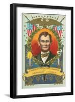 Centennial Anniversay of Lincoln-null-Framed Art Print