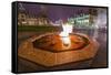 Centennial Flame Commemorating Canada's 100th Anniversary as a Confederation-Michael-Framed Stretched Canvas