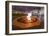 Centennial Flame Commemorating Canada's 100th Anniversary as a Confederation-Michael-Framed Photographic Print