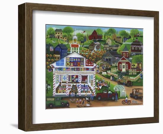 Centennial Quilt Show-Cheryl Bartley-Framed Giclee Print