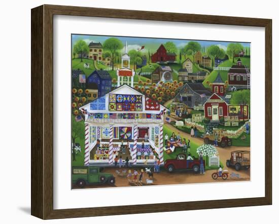 Centennial Quilt Show-Cheryl Bartley-Framed Giclee Print