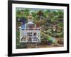 Centennial Quilt Show-Cheryl Bartley-Framed Giclee Print