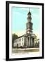 Center Church, Hartford, Connecticut-null-Framed Art Print