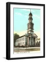 Center Church, Hartford, Connecticut-null-Framed Art Print