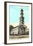 Center Church, Hartford, Connecticut-null-Framed Art Print