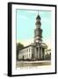 Center Church, Hartford, Connecticut-null-Framed Art Print