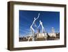 Center for Performing Arts, Sculpture by Jonathan Borofsky, Denver, Colorado, USA-Walter Bibikow-Framed Photographic Print