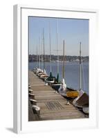 Center for Wooden Boats, Lake Union, Seattle, Washington, USA-Jamie & Judy Wild-Framed Photographic Print