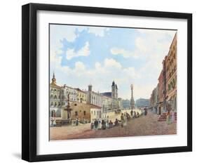 Center of Linz-Jakob Alt-Framed Collectable Print