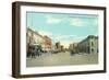 Center Street, Casper, Wyoming-null-Framed Art Print