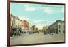 Center Street, Casper, Wyoming-null-Framed Art Print