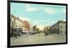 Center Street, Casper, Wyoming-null-Framed Art Print