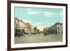 Center Street, Casper, Wyoming-null-Framed Art Print