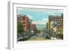 Center Street, Downtown Casper-null-Framed Premium Giclee Print