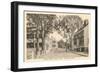 Center Street, Nantucket, Massachusetts-null-Framed Art Print