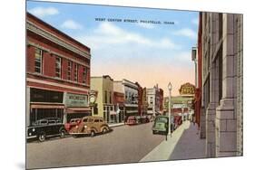 Center Street, Pocatello, Idaho-null-Mounted Premium Giclee Print