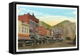 Center Street, Provo, Utah-null-Framed Stretched Canvas