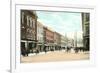 Center Street, Rutland, Vermont-null-Framed Art Print