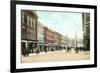 Center Street, Rutland, Vermont-null-Framed Art Print