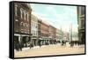 Center Street, Rutland, Vermont-null-Framed Stretched Canvas