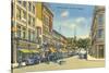 Center Street, Rutland-null-Stretched Canvas
