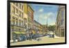 Center Street, Rutland-null-Framed Art Print