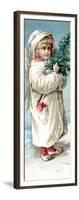 Center Warshaw Collection of Business Americana Series: Christmas Angels-null-Framed Art Print