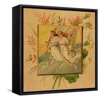 Center Warshaw Collection of Business Americana Series: Christmas Angels-null-Framed Stretched Canvas