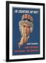 Center Warshaw Collection, Office of War Information Poster. I'M COUNTING ON YOU! DON'T DISCUSS…-null-Framed Art Print