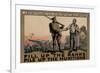 Center Warshaw Collection, Parliamentary Recruiting Committee Poster. FILL RANKS! PILE MUNITIONS.-null-Framed Art Print