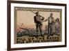 Center Warshaw Collection, Parliamentary Recruiting Committee Poster. FILL RANKS! PILE MUNITIONS.-null-Framed Art Print