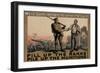 Center Warshaw Collection, Parliamentary Recruiting Committee Poster. FILL RANKS! PILE MUNITIONS.-null-Framed Art Print