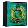 Centered Buddha-Kellie Day-Framed Stretched Canvas