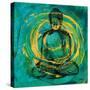 Centered Buddha-Kellie Day-Stretched Canvas