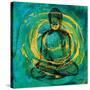 Centered Buddha-Kellie Day-Stretched Canvas