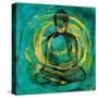 Centered Buddha-Kellie Day-Stretched Canvas