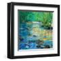 Centering-Angela Saxon-Framed Art Print