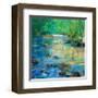 Centering-Angela Saxon-Framed Art Print