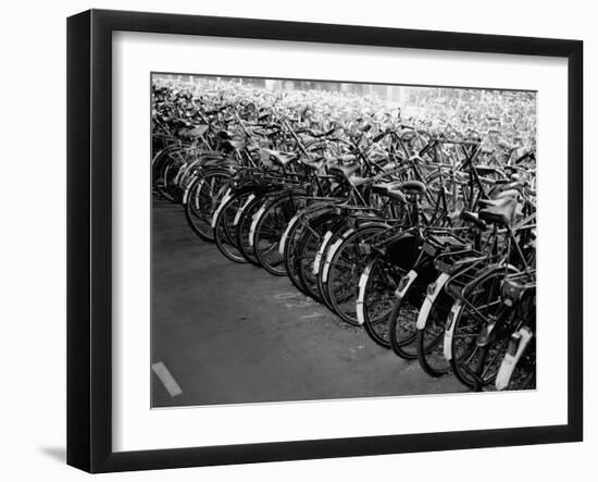 Centraal Station, Amsterdam, Netherlands-null-Framed Premium Photographic Print