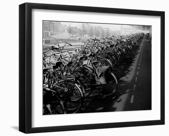 Centraal Station, Amsterdam, Netherlands-null-Framed Photographic Print